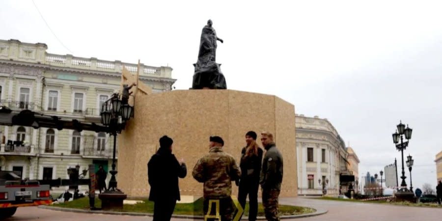 After dismantling, a more suitable place for the monument will be found