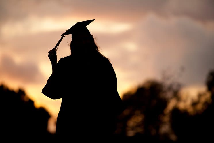 Student banned from graduation for breaking dress code. (Photo: Getty Images)