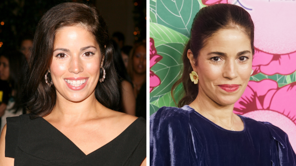 Ana Ortiz Left: 2006; Right: 2023