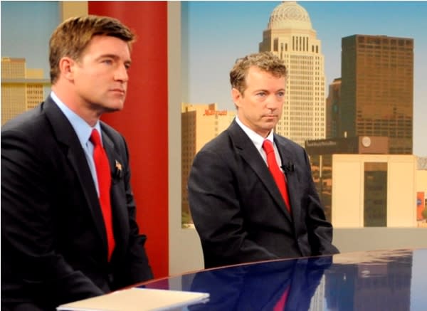 Jack Conway and Rand Paul debate on Fox News Sunday.