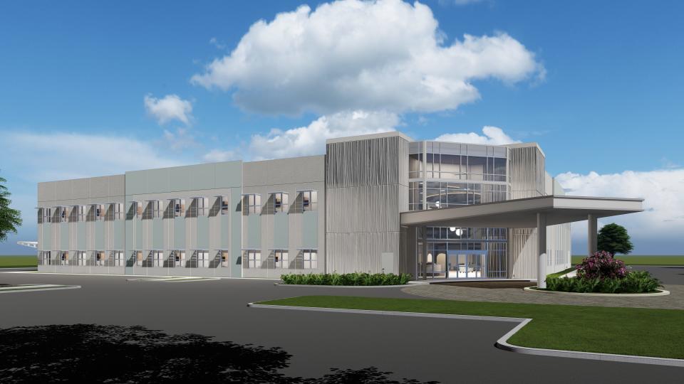 Renderings of the new Orthopedic Specialists of Southwest Florida office.