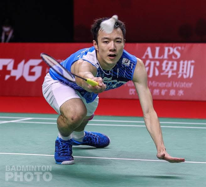 王子維不敵安東森，無緣年終賽最終戰。（資料照，Badminton Photo提供）