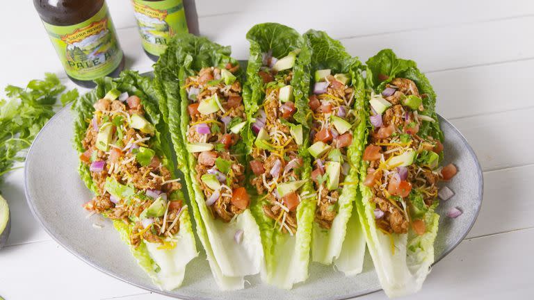 Turkey Taco Lettuce Cups