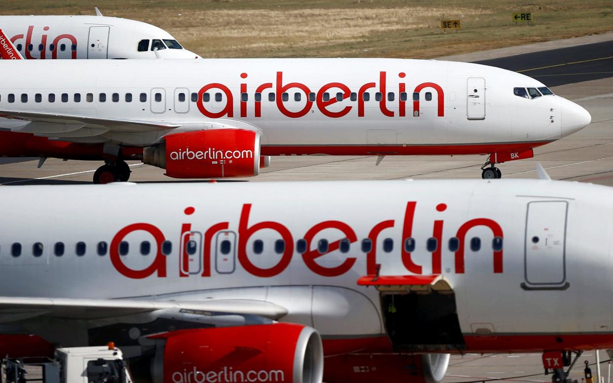 Roughly 200 Air Berlin pilots called in sick at short notice leading to the cancellation of more than 110 flights