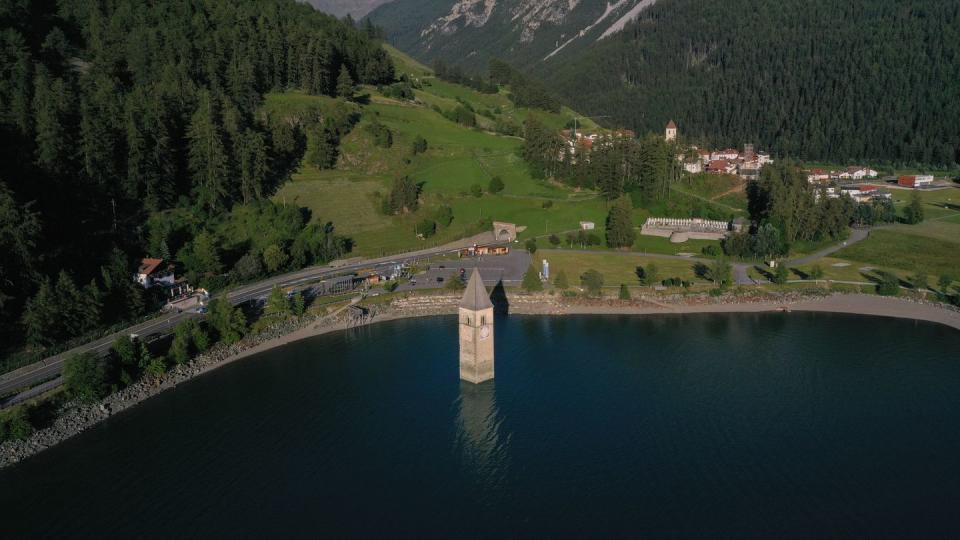 A Lost Italian Village Just Emerged After More Than 70 Years Underwater