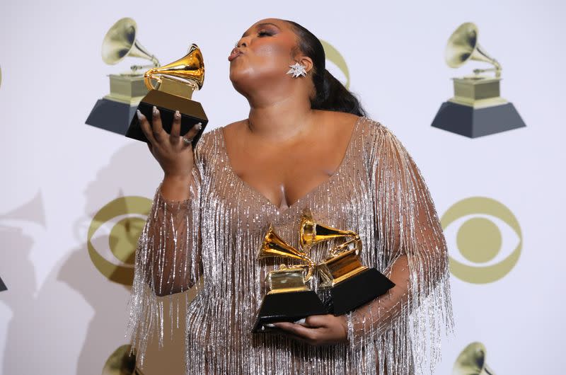 62nd Grammy Awards – Photo Room – Los Angeles, California, U.S., January 26, 2020 - Lizzo