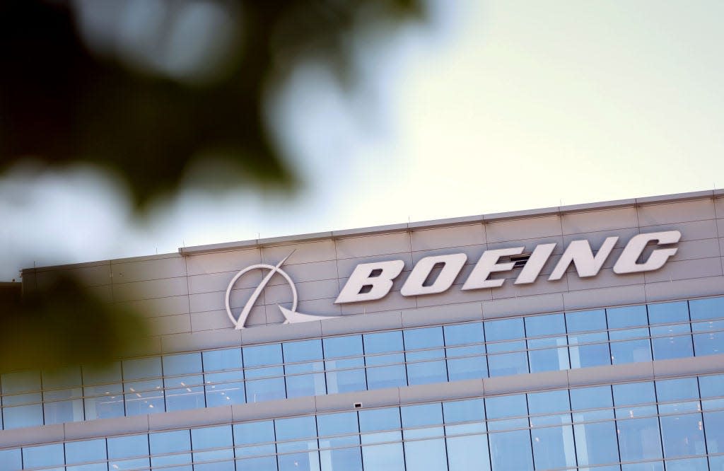 The exterior of Boeing headquarters is seen on March 25, 2024 in Arlington, Virginia.