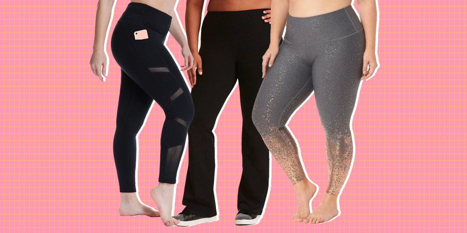 Plus-Size Yoga Pants for Working Out (or Working from Home)