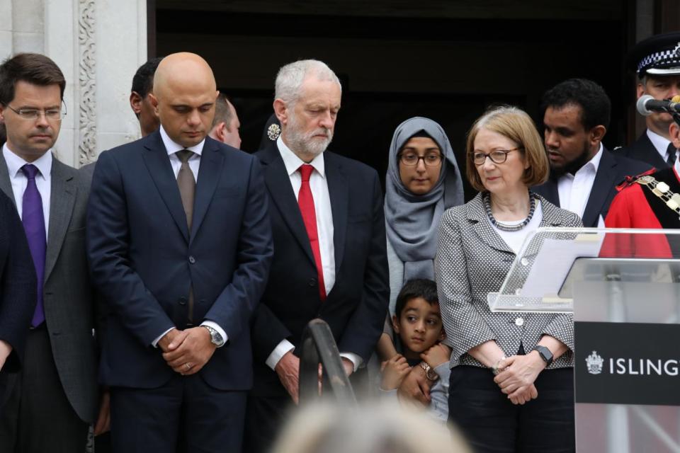 Jeremy Corbyn was among those who spoke (Alex Lentati)