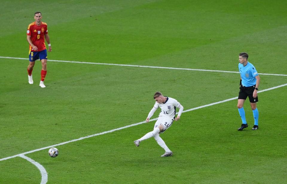 Palmer replaced Kobbie Mainoo and scored within three minutes of coming on (Getty Images)