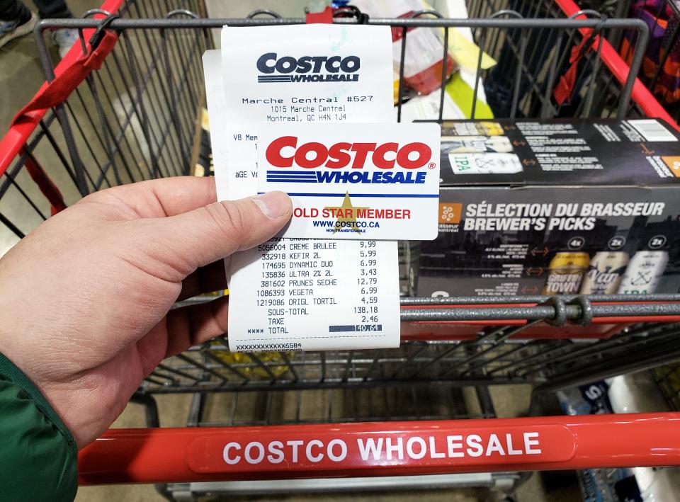 costco card cart