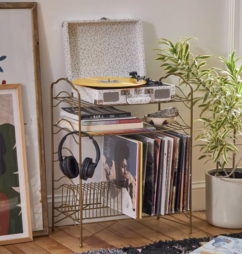 Vinyl Record Storage Shelf Urban Outfitters