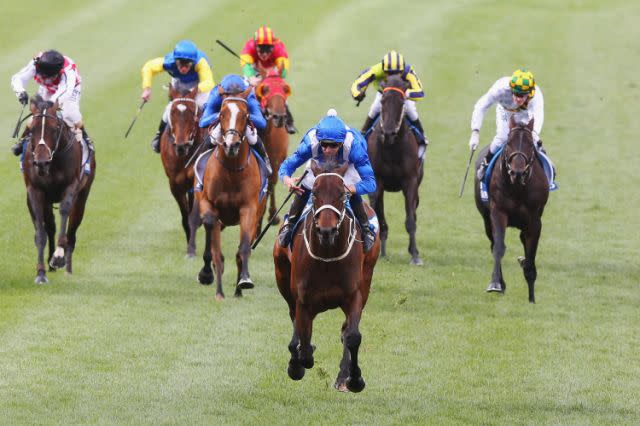 Winx dominating. Pic: Getty