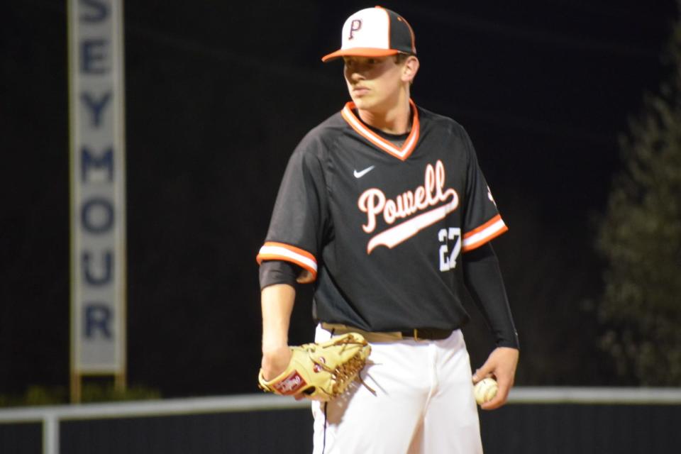 Coltin Reynolds started his journey as a pitcher at Powell High School.