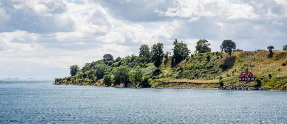 L’île de Ven, dans la mer Baltique, où se réfugient l’héroïne du roman, Mary, et son jeune fils Célian.
