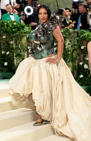 <p>Dimitrios Kambouris/Getty</p> Paloma Elsesser