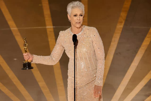 Kevin Winter/Getty Jamie Lee Curtis at the Oscars in Los Angeles on March 12, 2023