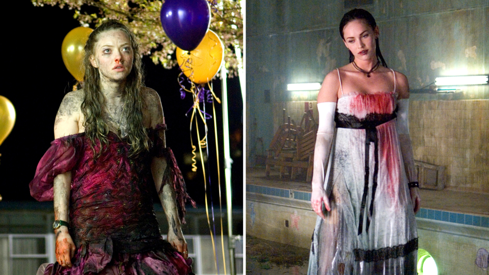 (Left to right): Amanda Seyfried and Megan Fox in “Jennifer’s Body” - Credit: Everett Collection