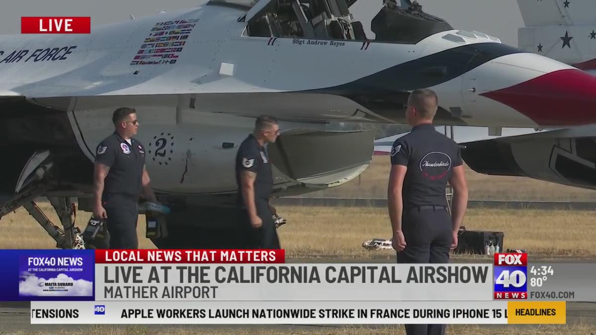 California Capital Airshow offers aircraft performances, exhibits and