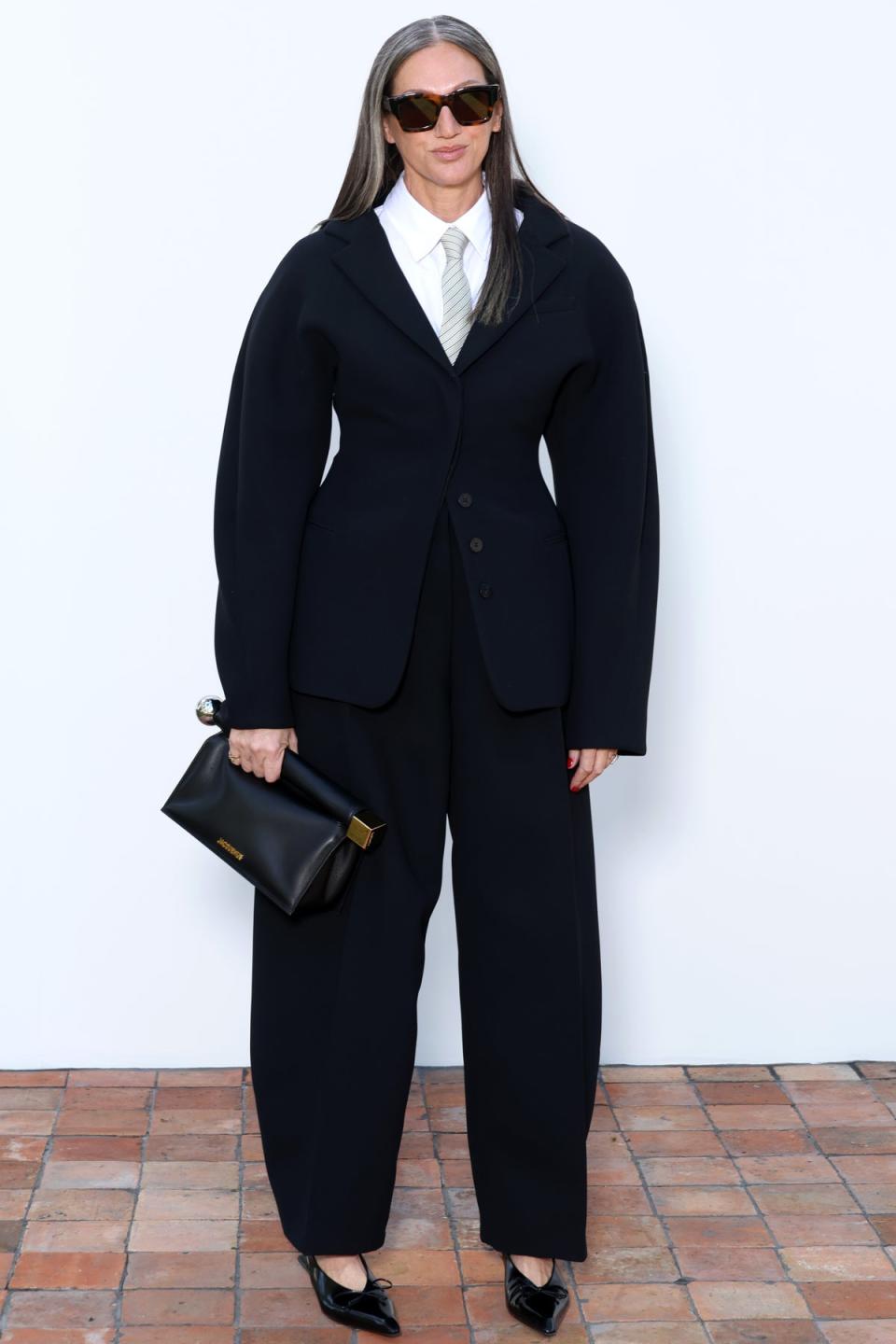 Jenna Lyons at the Jacquemus Fashion Show at Fondation Maeght on January 29, 2024 (Getty Images)