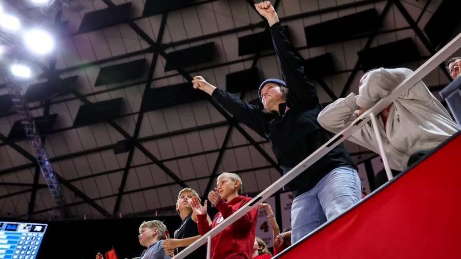 NCAA WBB. Utah Utes vs. UCLA Bruins at Jon M. Huntsman Center in Salt Lake City, UT on Monday, January 22, 2024. © Bryan Byerly