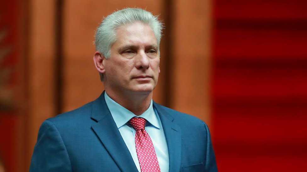 Miguel Díaz-Canel.