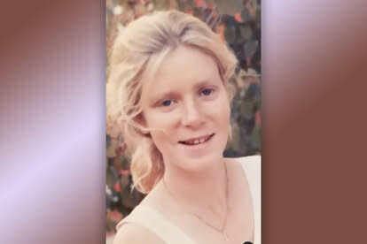 A police hand out of cold case victim Amanda Lynn Schumann Deza