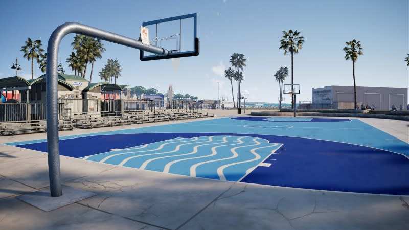 Venice Beach court - NBA Live 18