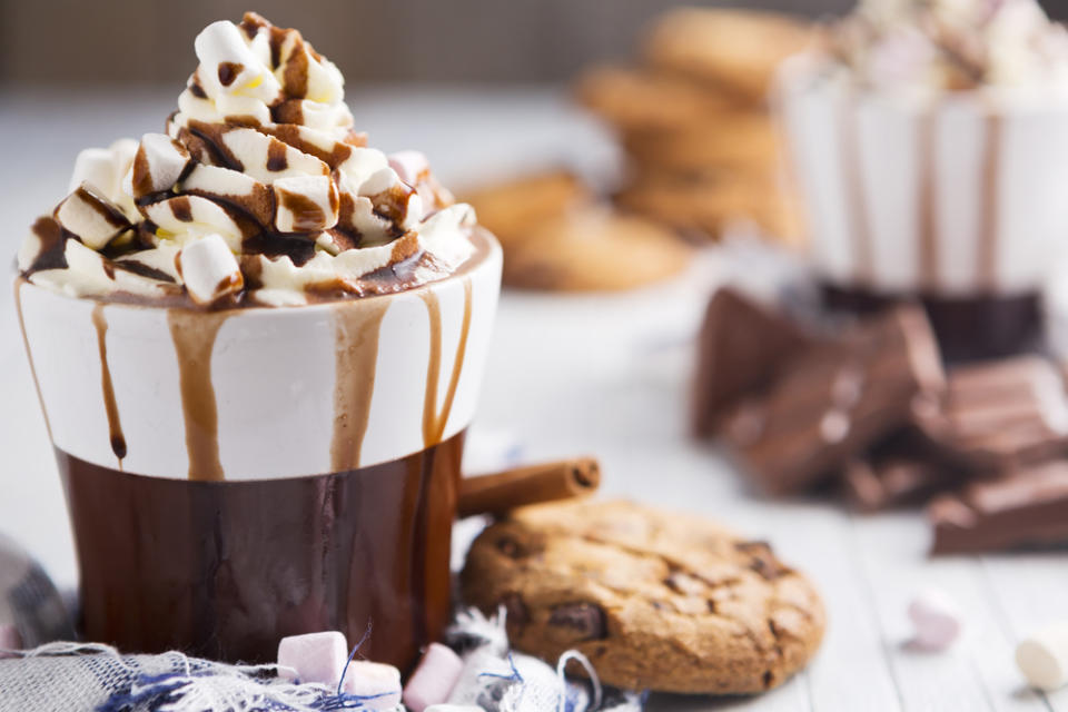 Dunkin’ Donuts’ new flavor of hot cocoa is making our sweet tooth SCREAM