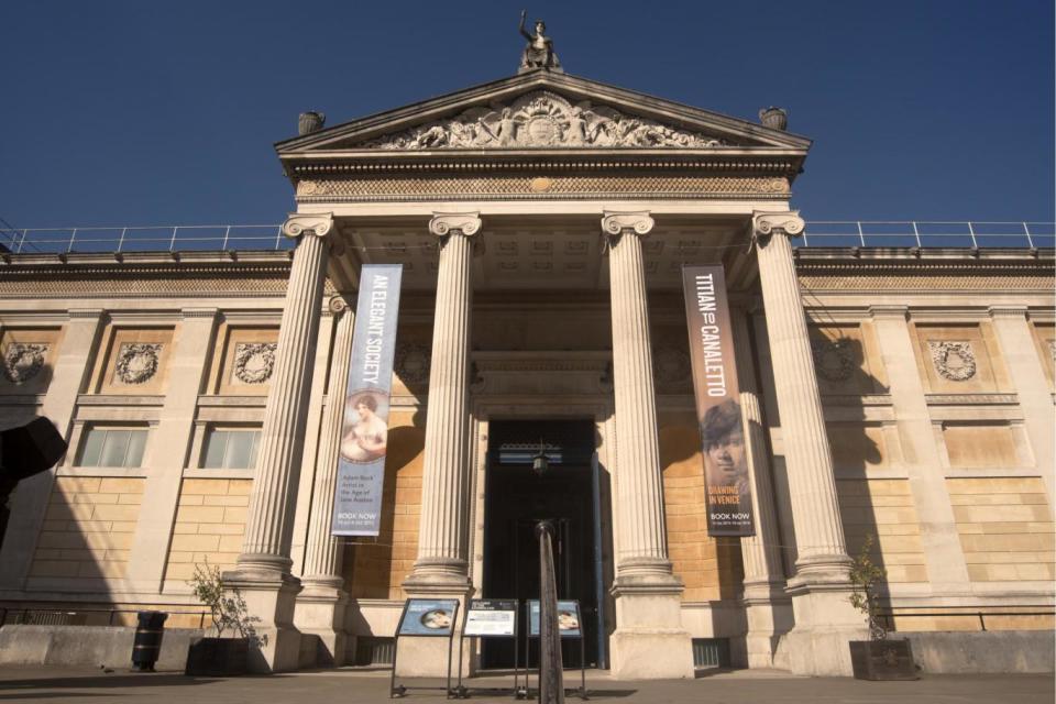 Lacking sacrifices: the Ashmolean museum (Moment Editorial/Getty Images)