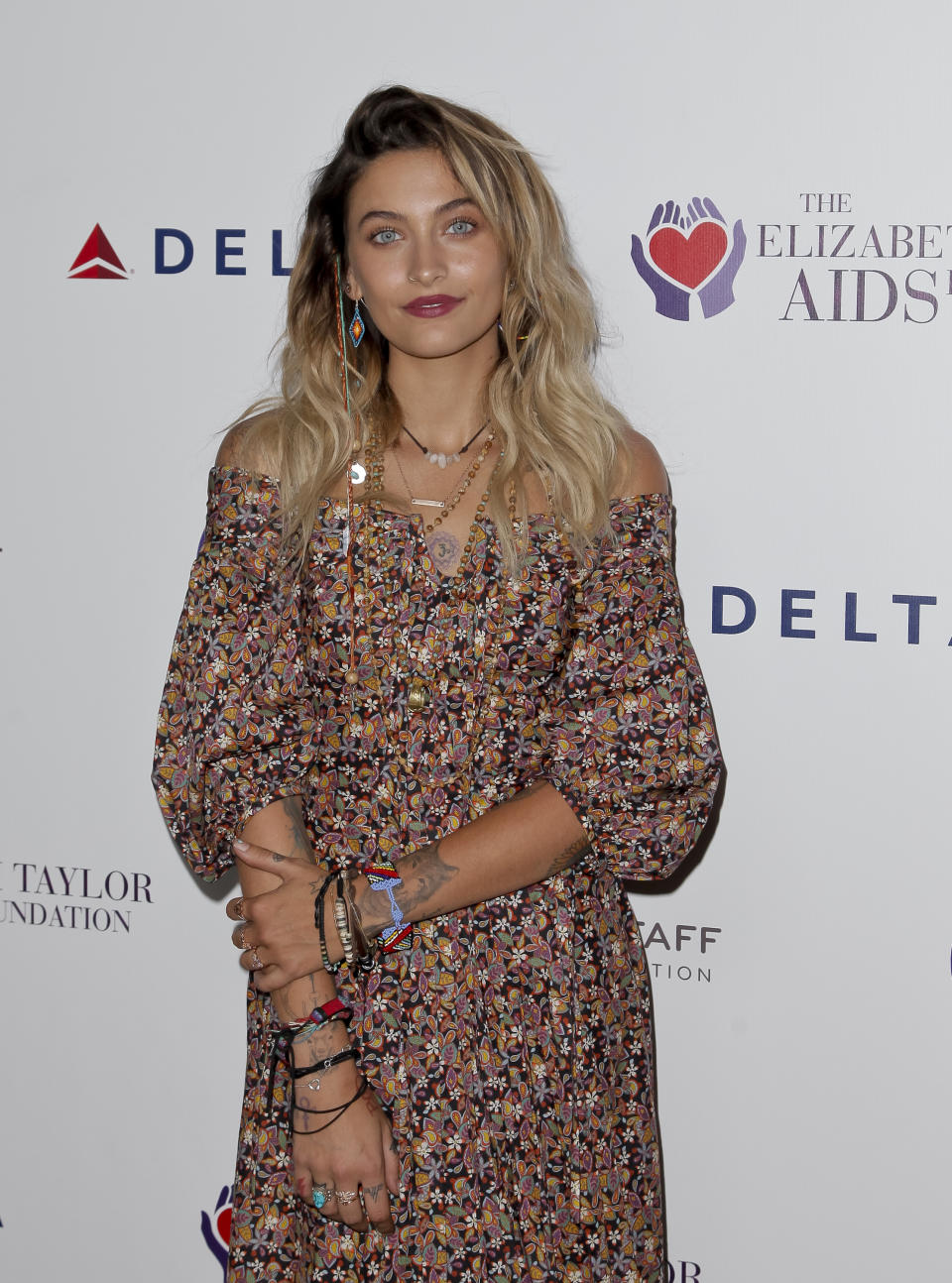 <p>Paris Jackson lució preciosa en un evento en Beverly Hills al que llegó acompañada de su hermano Prince/Getty Images </p>