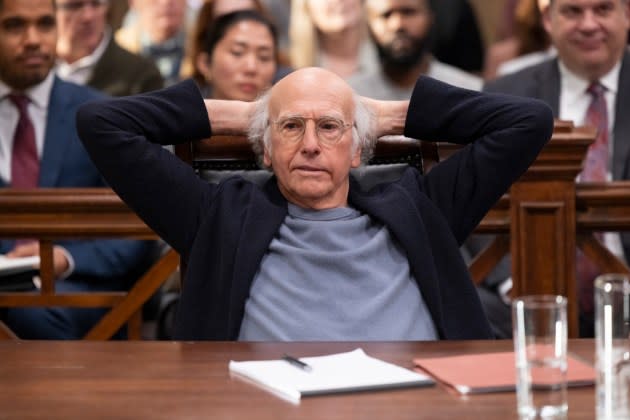 Larry David in the series finale of 'Curb Your Enthusiasm.' - Credit: John Johnson/HBO