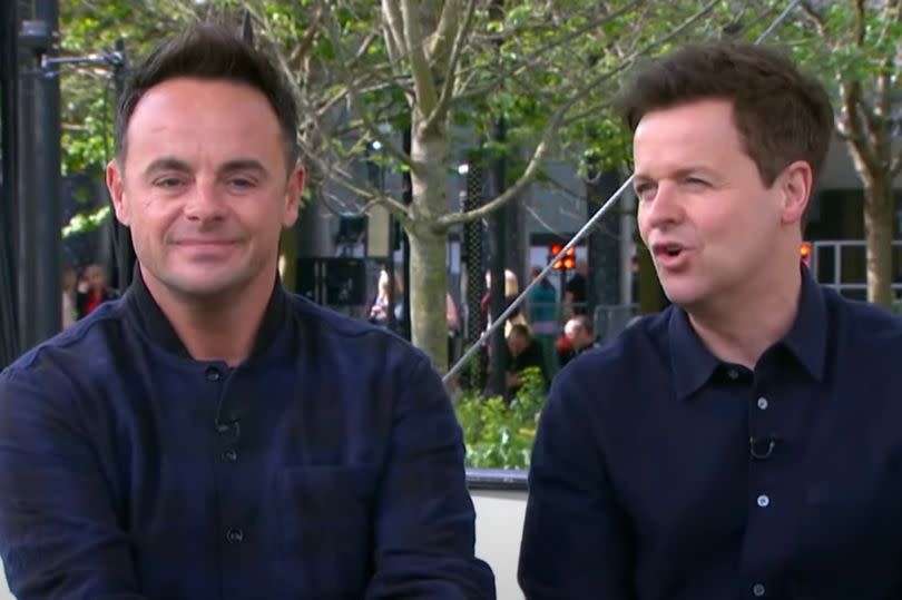 Ant McPartlin and Declan Donnelly gave a sneaky peek at the preparations for the final Saturday Night Takeaway