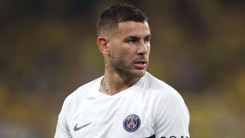 Paris St-Germain defender Lucas Hernandez