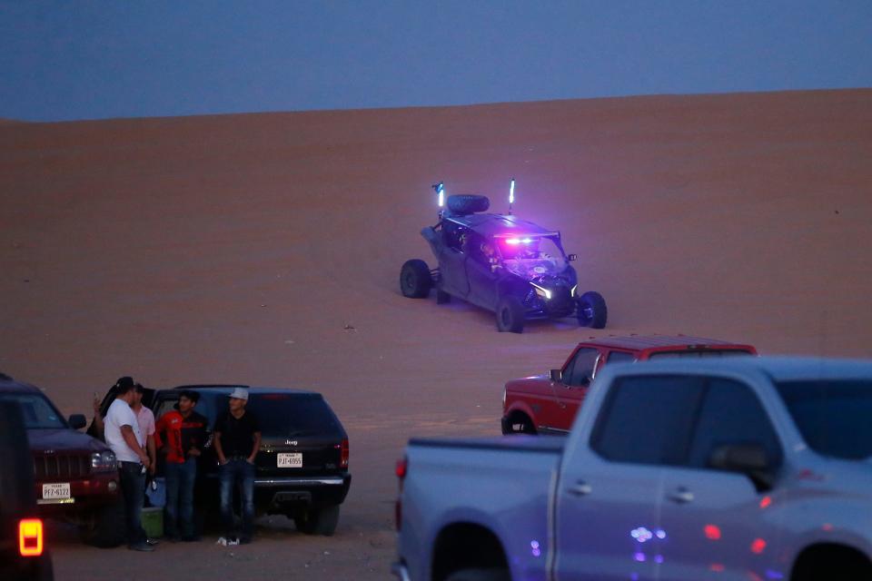 The El Paso County Sheriff's Office have made an arrest in a fatal shooting that killed Mauricio Elias in Red Sands during the Thanksgiving holiday weekend on Nov. 24, 2023. Red Sands is a popular desert off-roading location outside of El Paso, seen here in June 2021.