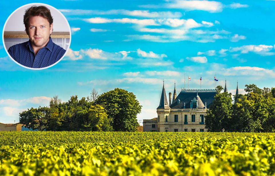 1) Sip wine in Bordeaux with James Martin