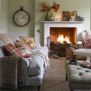 <p> Dress the best sofa with checked cushions and cable knit throws to instantly add a hint of rustic country charm. A plaid armchair is a great addition to compliment a co-ordinating sofa, or can be used as a standalone piece to make more of a statement of heritage country pattern. </p> <p> Paint walls in a soft sage green to contrast accent touches of russet, brown and burnt orange within the patterned pieces. </p>