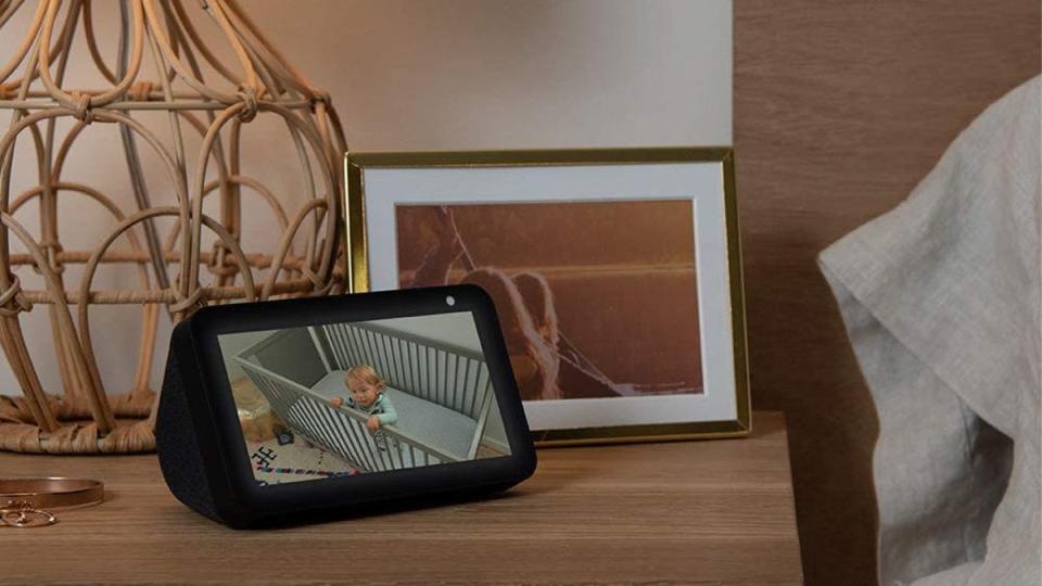 The Amazon Echo Show 5 can serve as an alarm clock, a baby monitor and streaming device that can all fit on your nightstand.