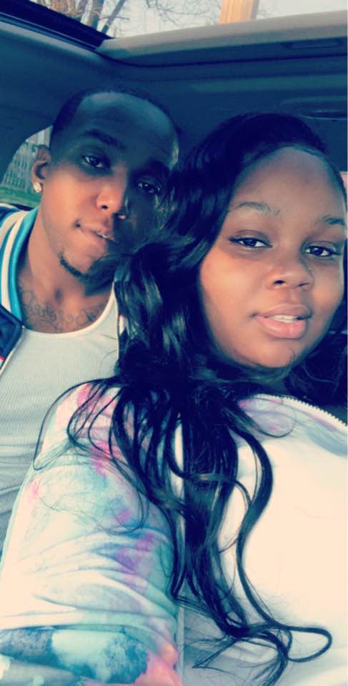 Jamarcus Glover with Breonna Taylor in 2018, when the two were dating.