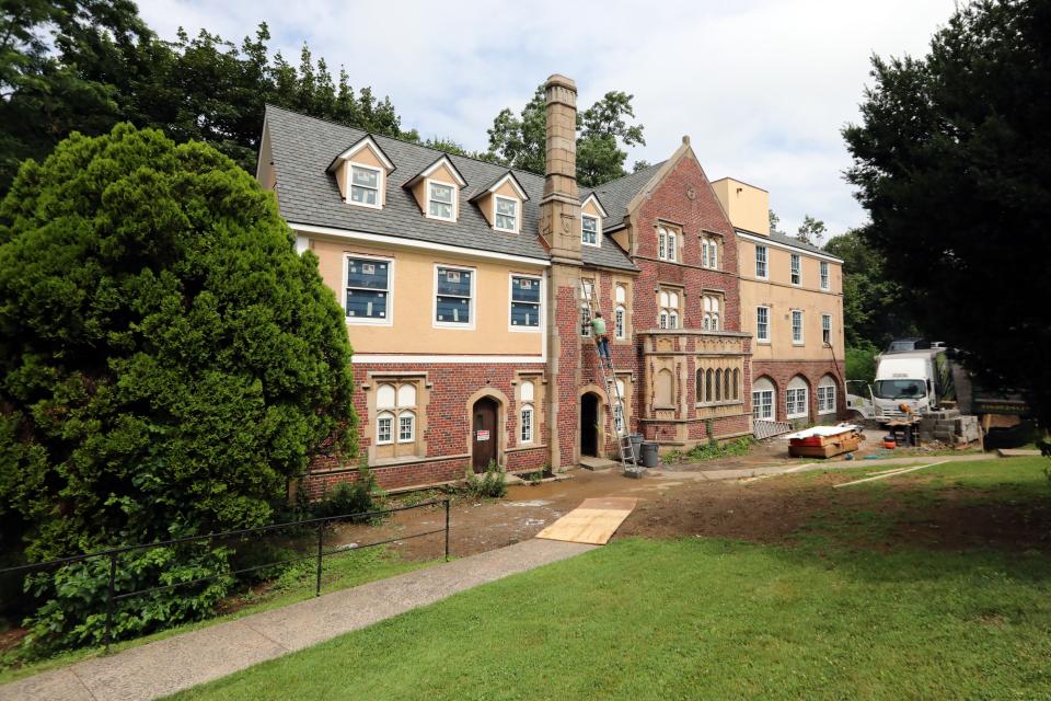 The former convent of the Immaculate Conception Church in Tuckahoe is being converted into independent-living apartments for people with autism, July 14, 2023.