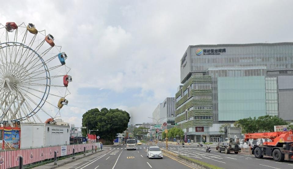 台南捷運第1期藍線，會行經東區中華東路。（翻攝自Google maps）