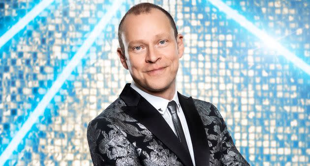 Robert Webb will not be back for the Strictly final (Photo: Ray Burmiston/BBC)