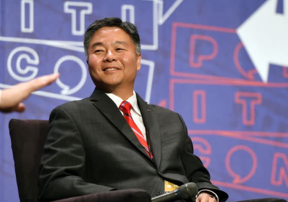 Ted Lieu at the “From Russia With Trump” panel during Politicon at Pasadena Convention Center on July 30, 2017, in Pasadena, Calif. (Photo: Joshua Blanchard/Getty Images for Politicon)