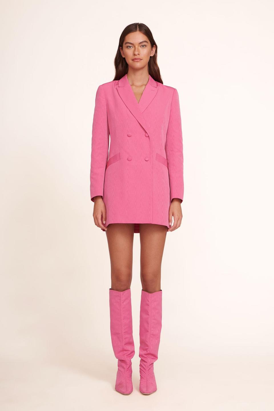 <p><a href="https://go.redirectingat.com?id=74968X1596630&url=https%3A%2F%2Fstaud.clothing%2Fcollections%2Fcolor-pink%2Fproducts%2Fhue-blazer-lollipop&sref=https%3A%2F%2Fwww.womenshealthmag.com%2Fstyle%2Fg45534531%2Ftaylor-swift-eras-tour-movie-outfits%2F" rel="nofollow noopener" target="_blank" data-ylk="slk:Shop Now;elm:context_link;itc:0;sec:content-canvas" class="link ">Shop Now</a></p><p>Hue Blazer - Lollipop</p><p>staud.clothing</p><p>$395.00</p>
