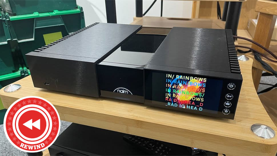  Naim streamer with Rewind branding. 