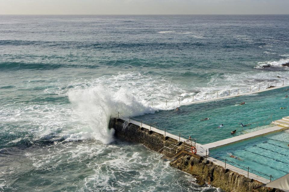 <p>The Bondi Icebergs swimming pool in Sydney, Australia. </p>