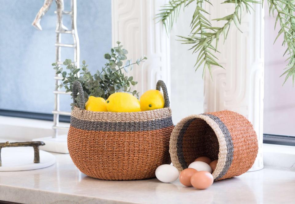 likha coral basket set