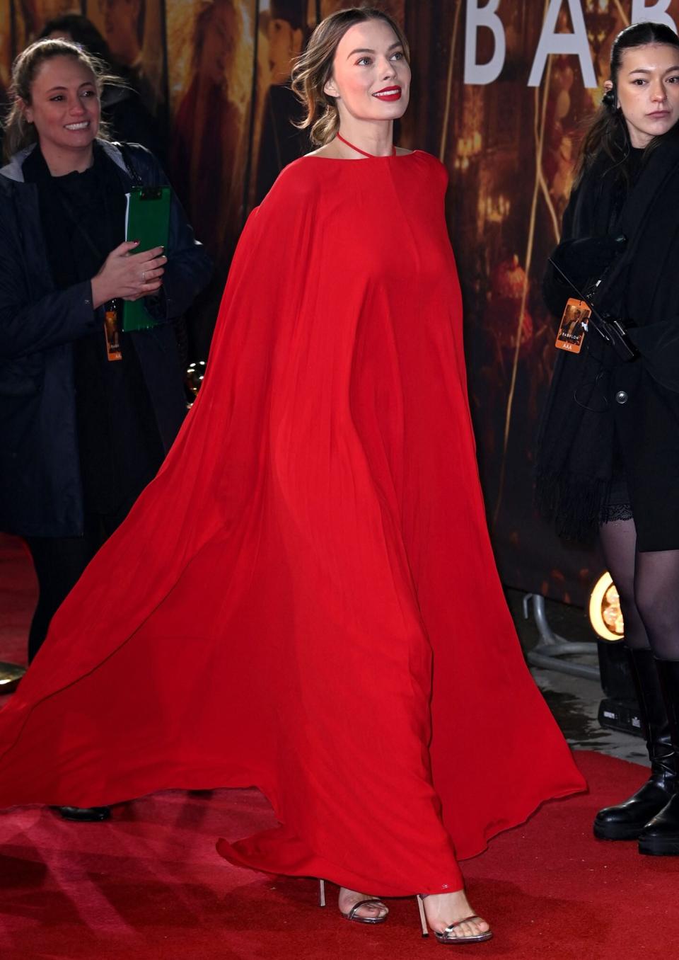 Margot Robbie attends the UK Premiere of Paramount Pictures' "Babylon"