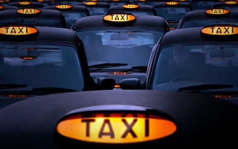 Previous research showed London black cab drivers had enlarged areas of the brain linked to mapping  - Credit: Getty Images 