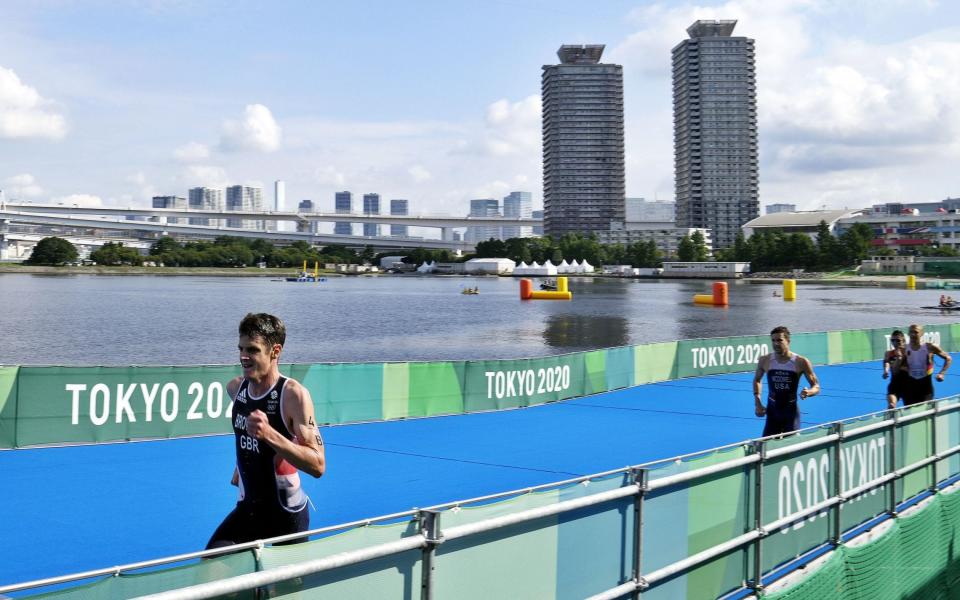 Brownlee's sensational run left the rest of the field trailing - EPA